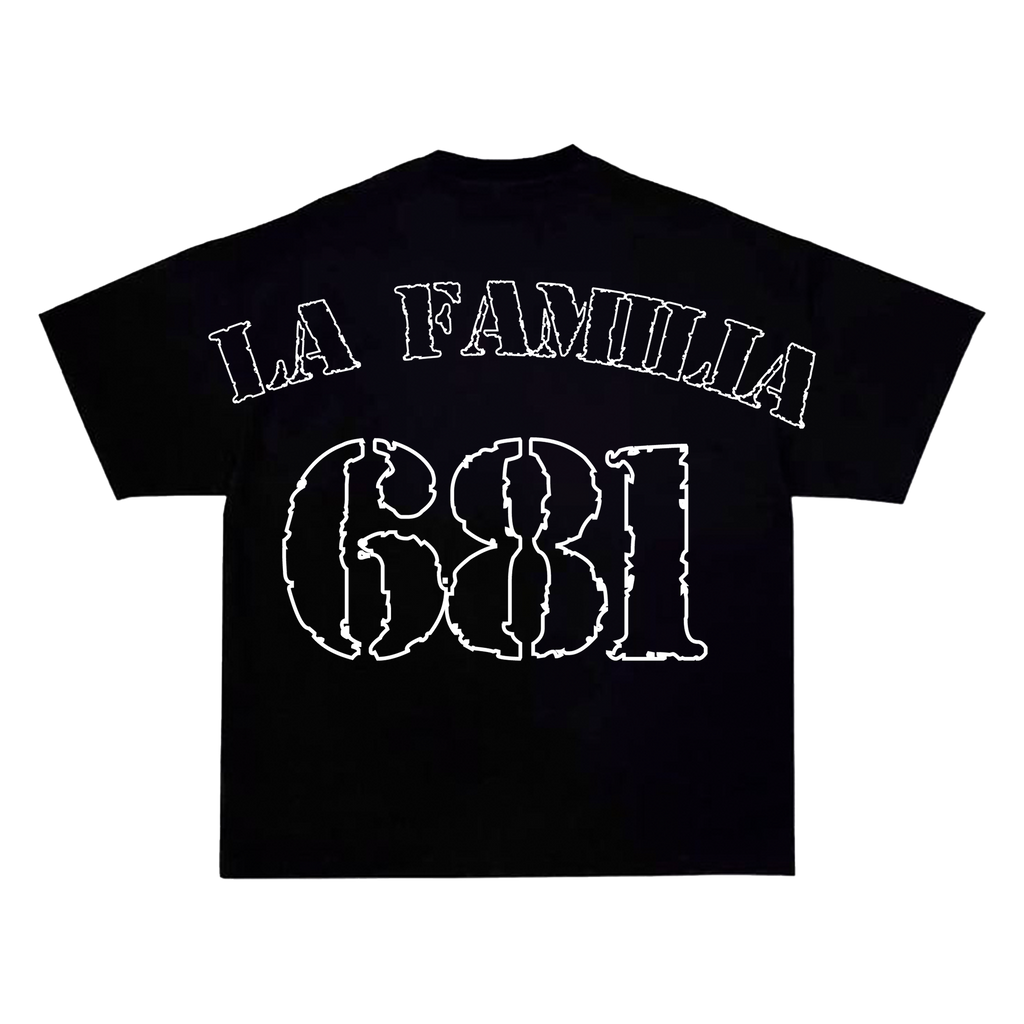 ТЕНИСКА La Familia 681 [ЧЕРНА]