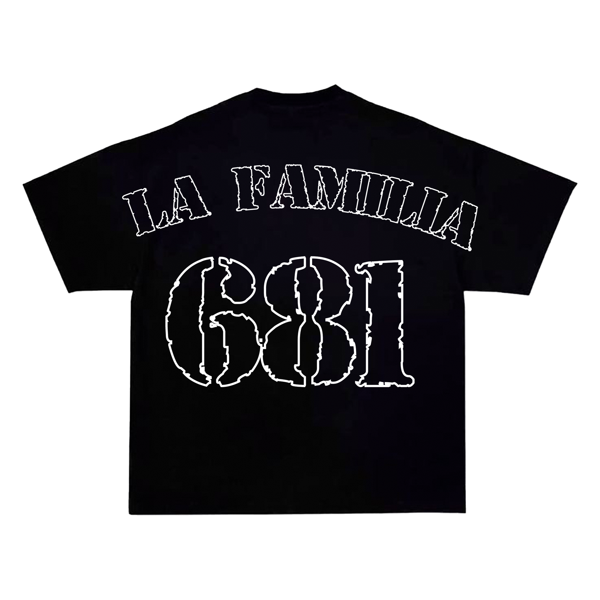 ТЕНИСКА La Familia 681 [ЧЕРНА]