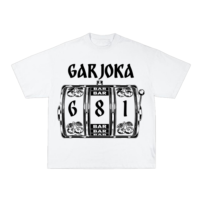 Тениска 681 Джакпот [Черна/Бяла]