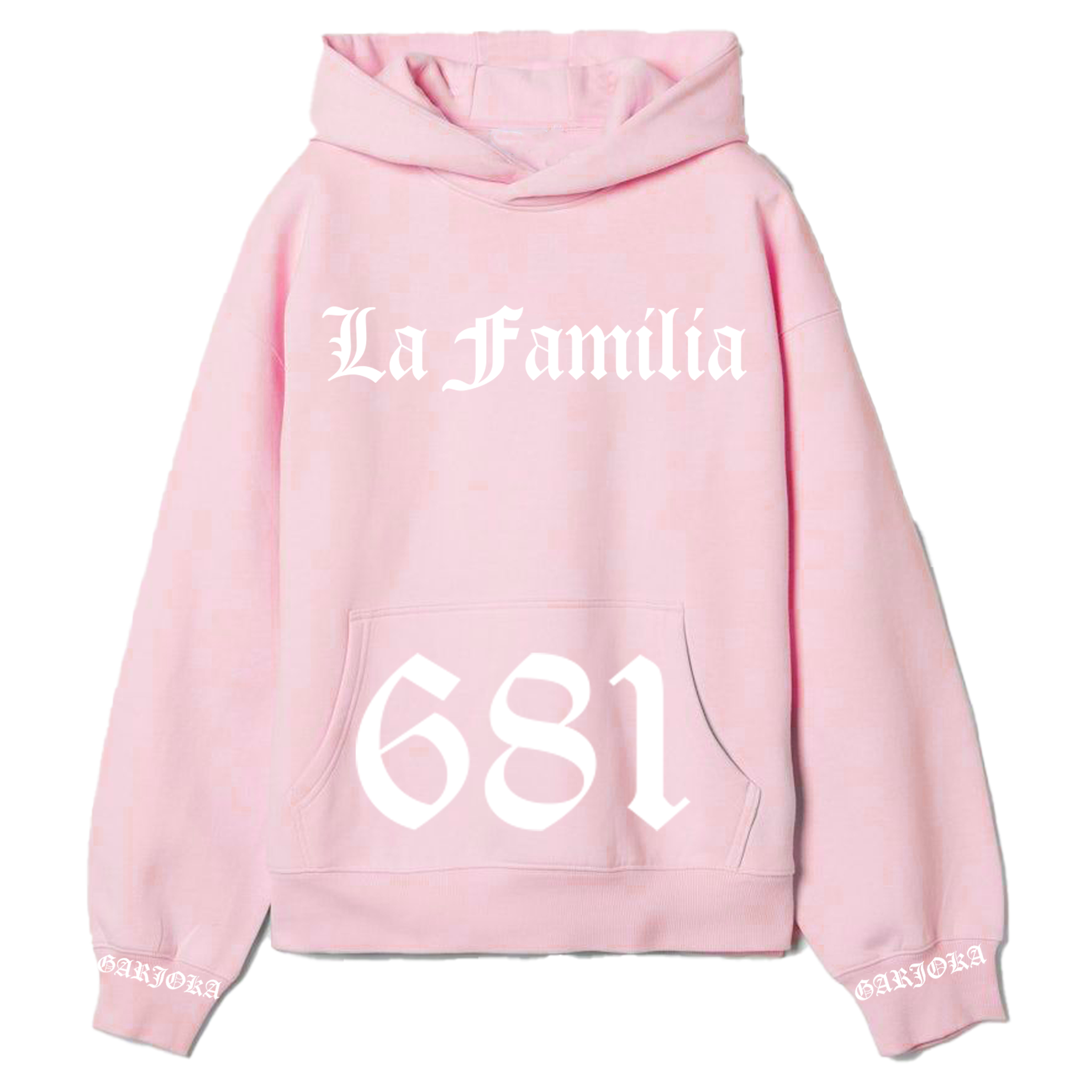 Женски суитшърт La Famila 681 [Бебешко розово]