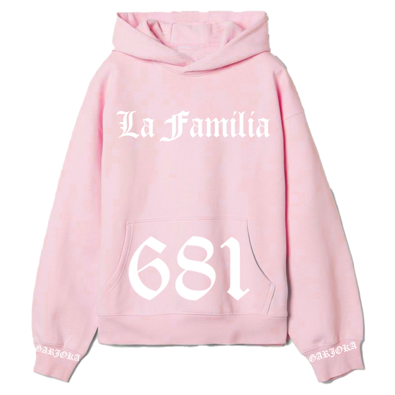 Женски суитшърт La Famila 681 [Бебешко розово]