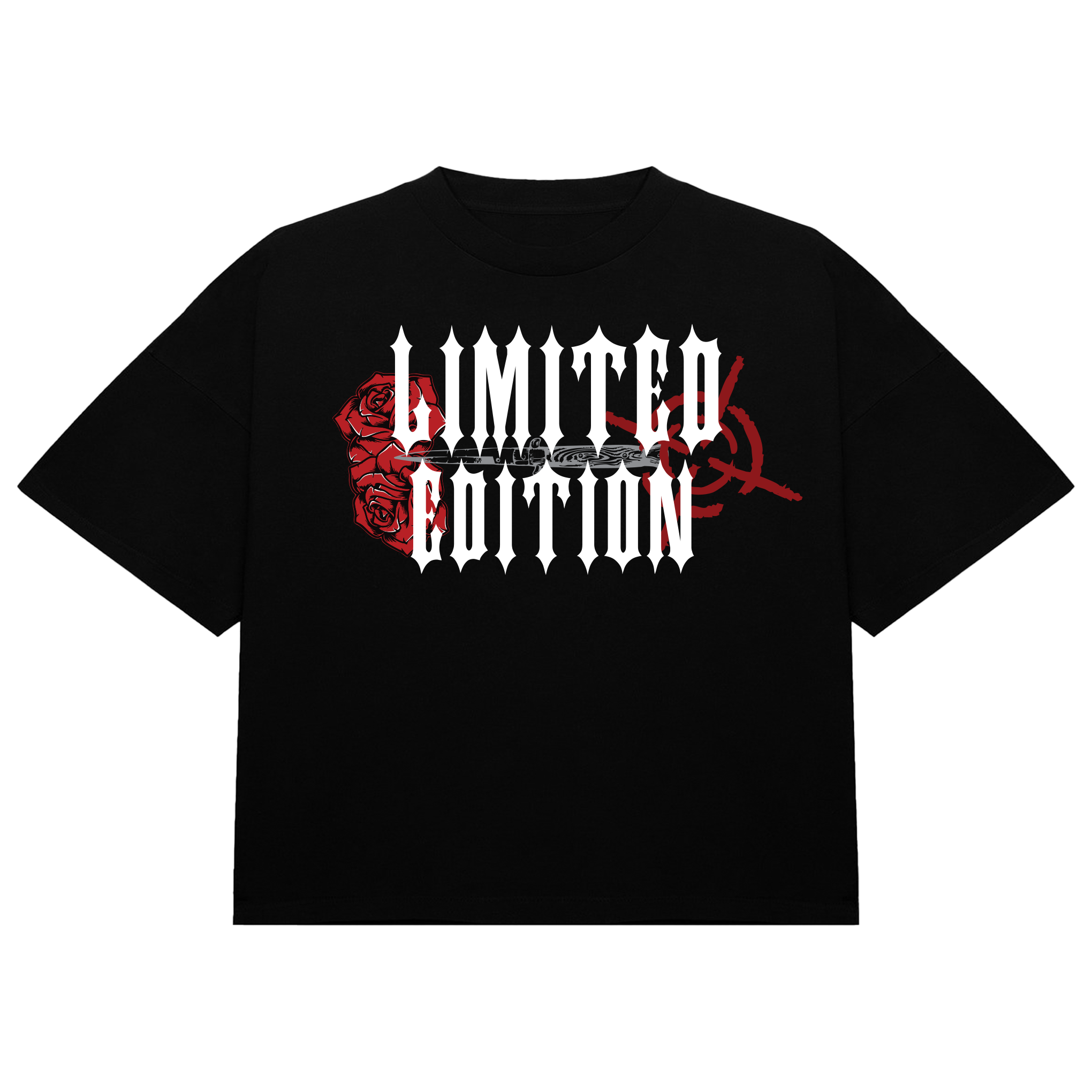 Тениска LIMITED EDITION [Бяла/Черна]