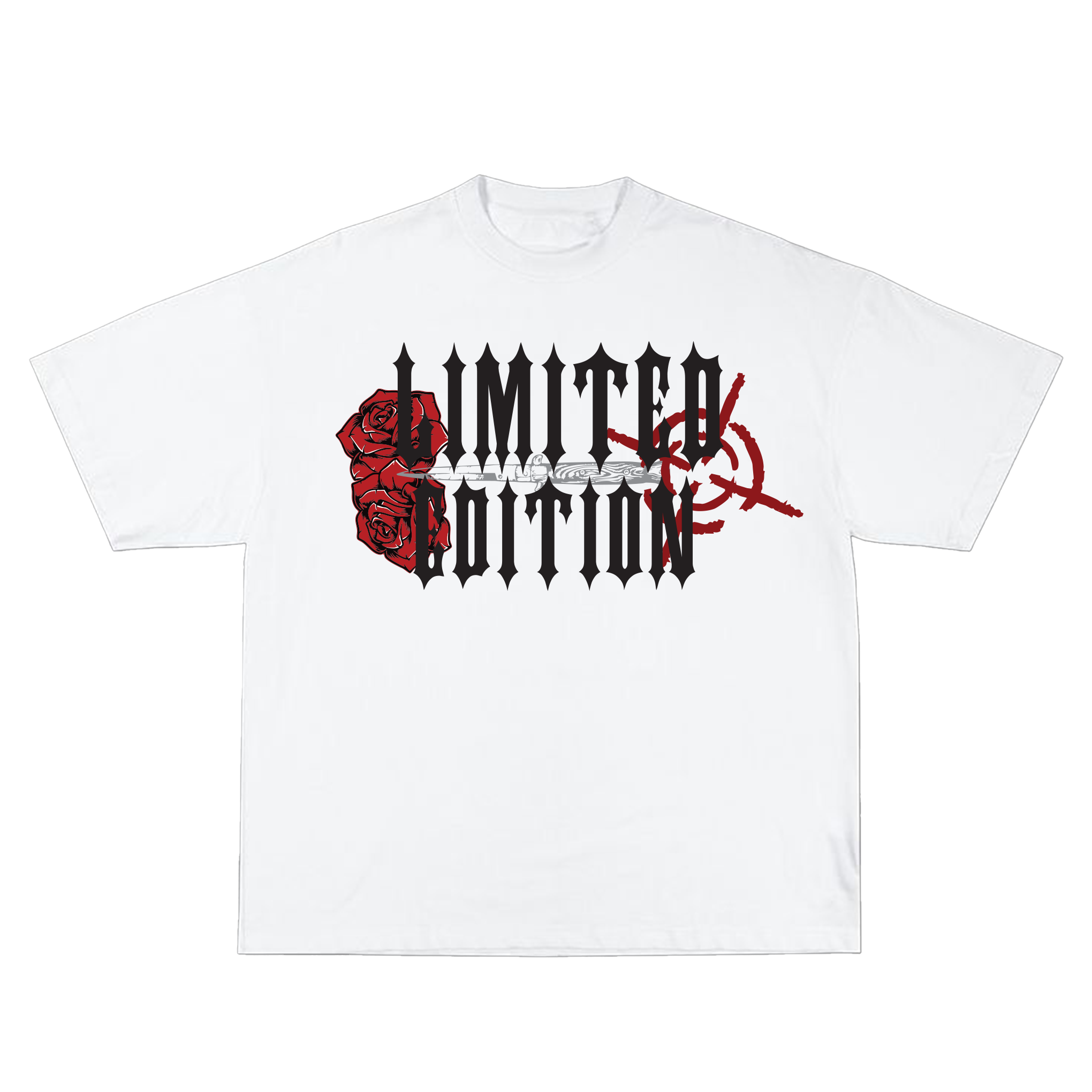 Тениска LIMITED EDITION [Бяла/Черна]