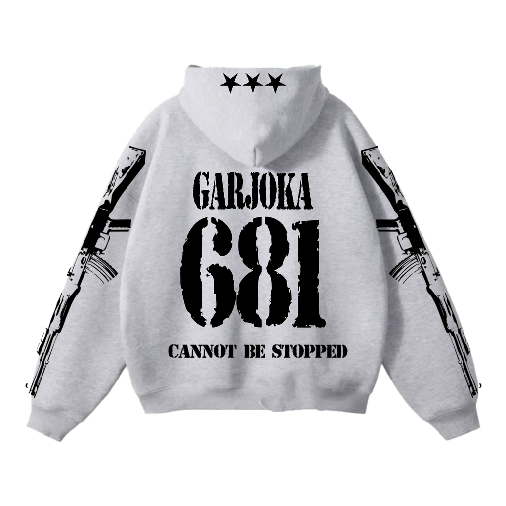 GARJOKA X THRIV3 Хууди [Сиво]
