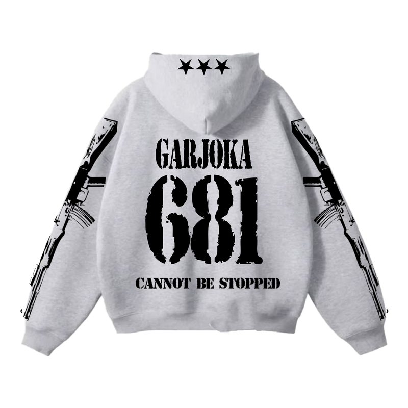 GARJOKA X THRIV3 Хууди [Сиво]